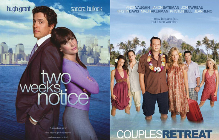 Two Weeks' Notice and Couples' Retreat