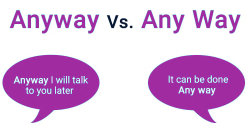 anyway vs any way