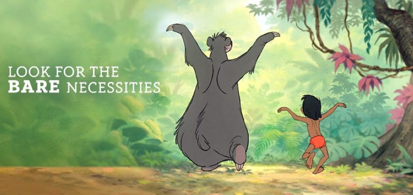 Bare necessities pun