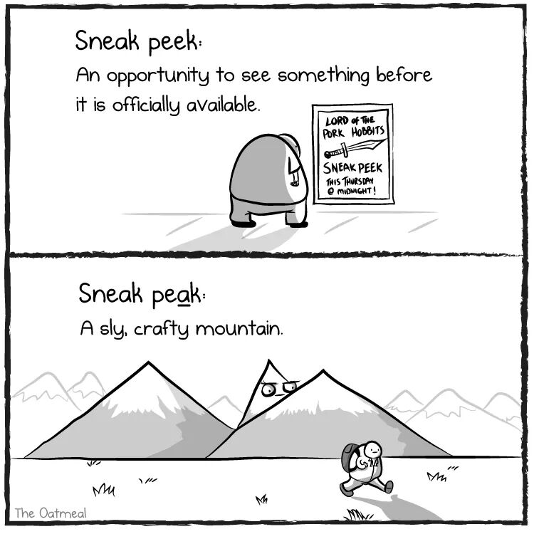 The Oatmeal: sneak peek