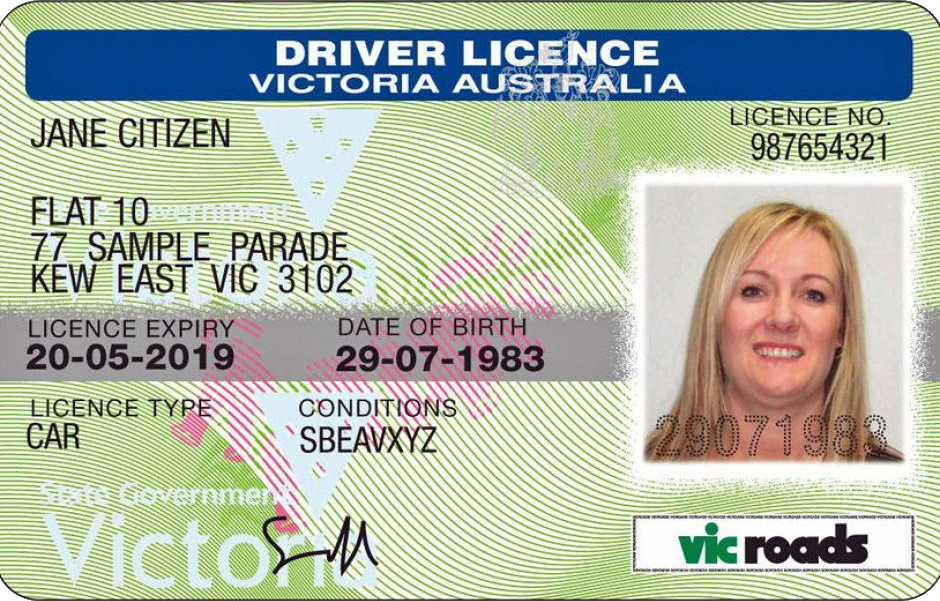 Victorian Driver's Licence