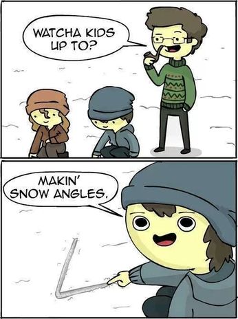 snow angels-snow angles