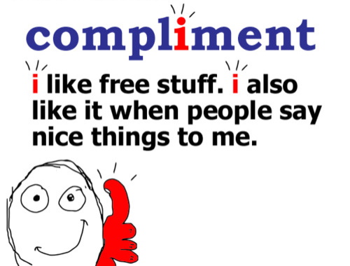 Compliment and Complement and other confusing words
